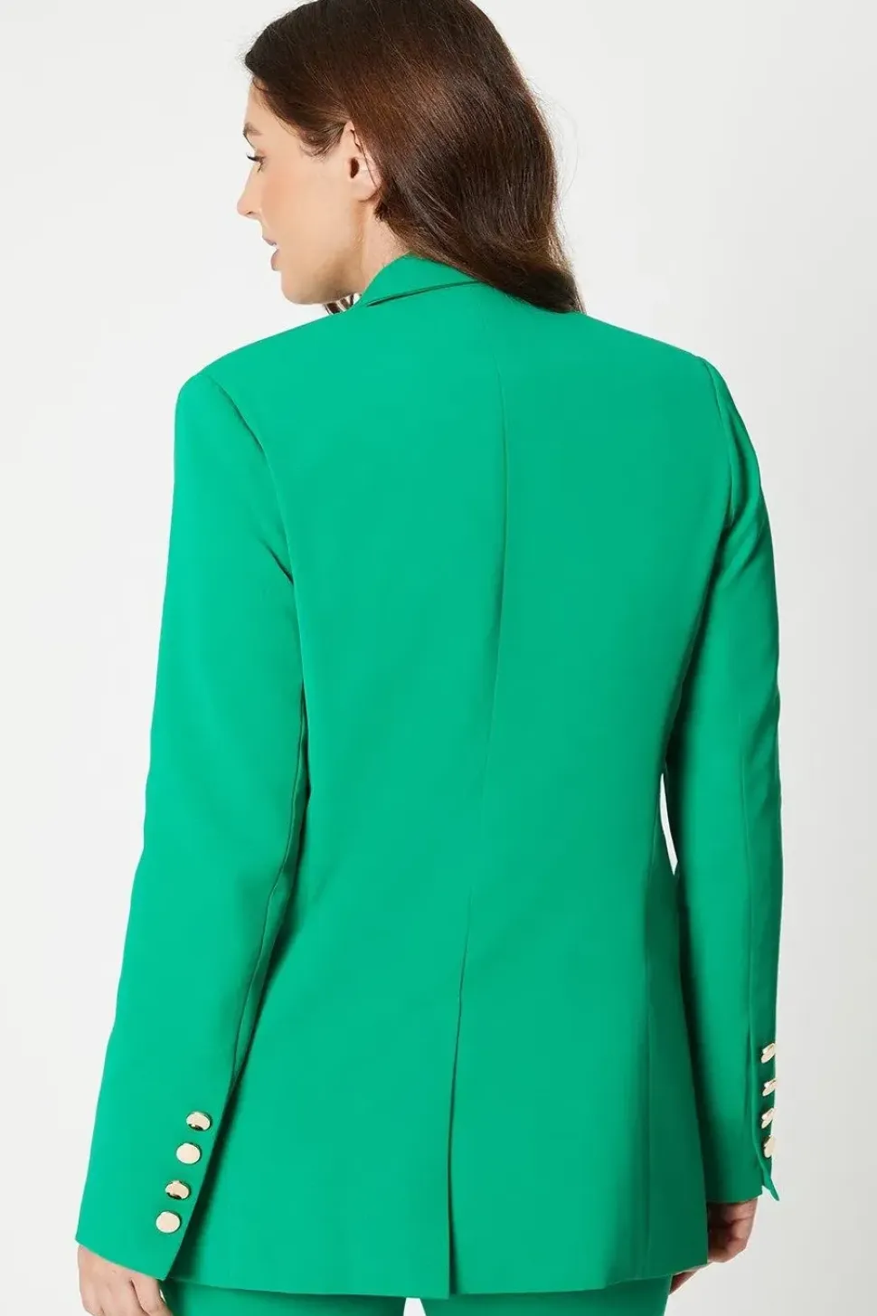 Premium Double Breasted Longline Blazer