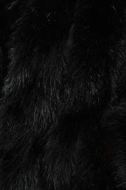 Premium Faux Fur Panelled Coat