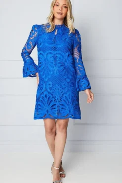 Premium Lace Shift Dress