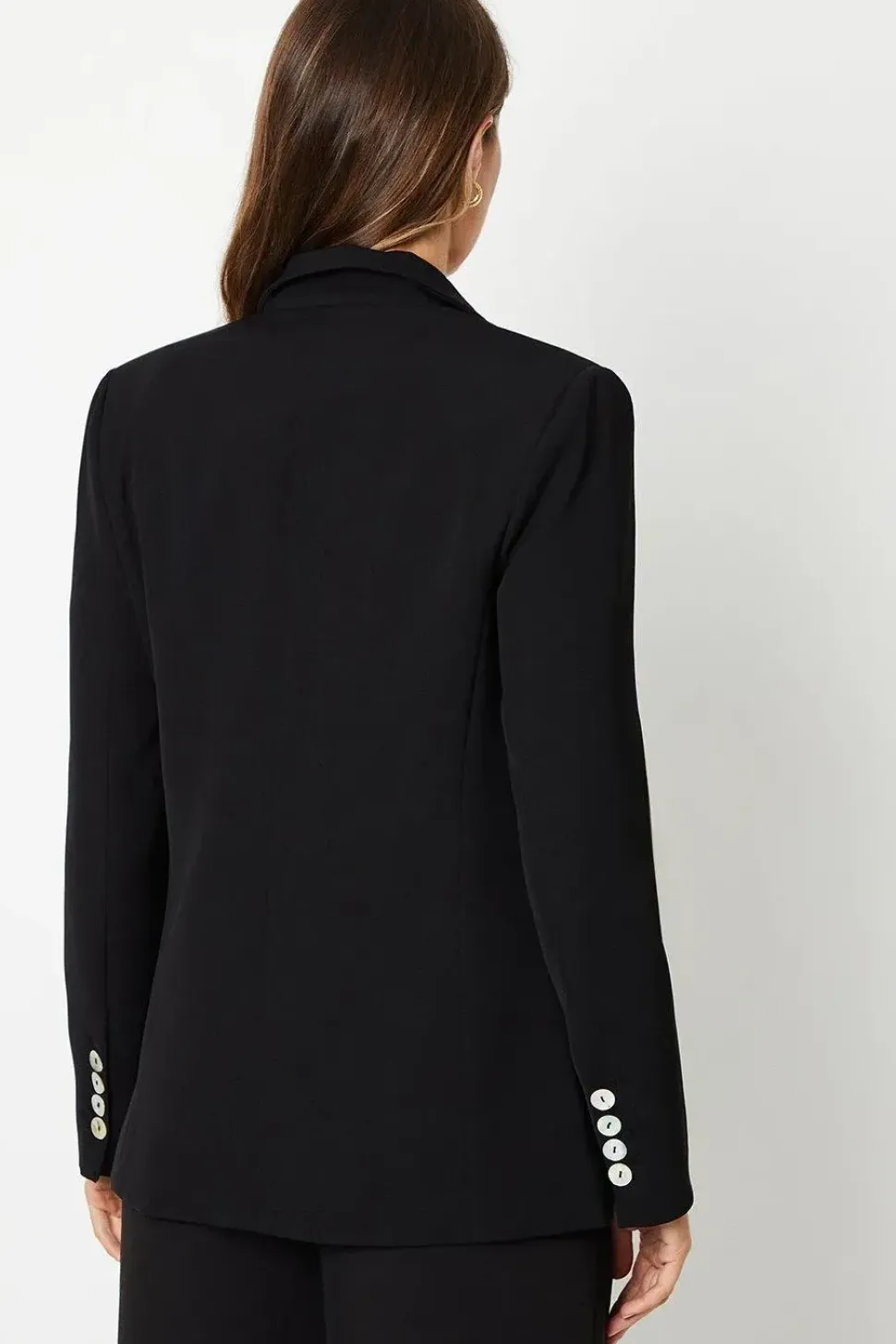 Premium Longline Military Stitch Detail Jacket