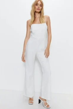 Premium Pearl Strap Jumpsuit