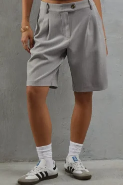 Premium Pinstripe Tailored Short