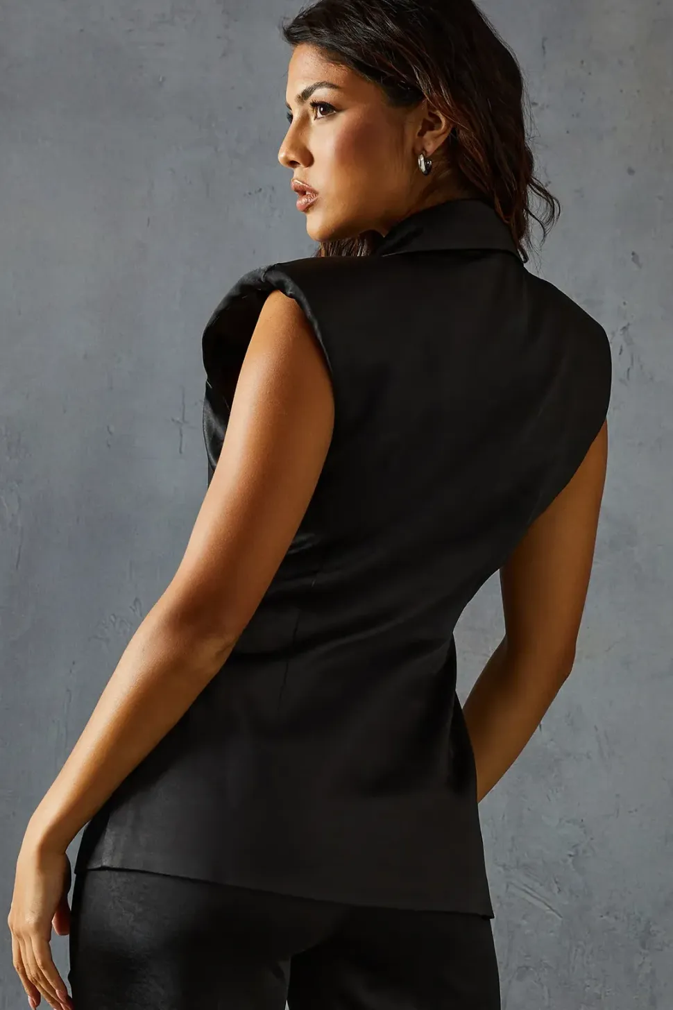 Premium Satin Bonded Waistcoat