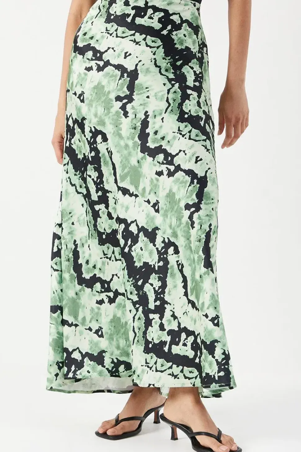 Premium Satin Midaxi Skirt