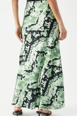 Premium Satin Midaxi Skirt