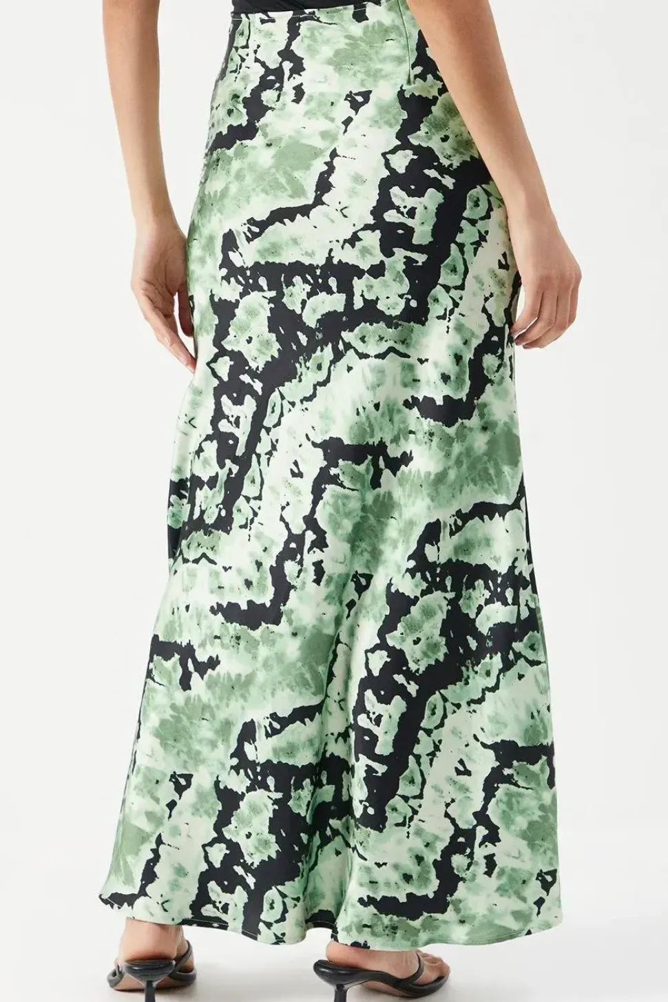 Premium Satin Midaxi Skirt