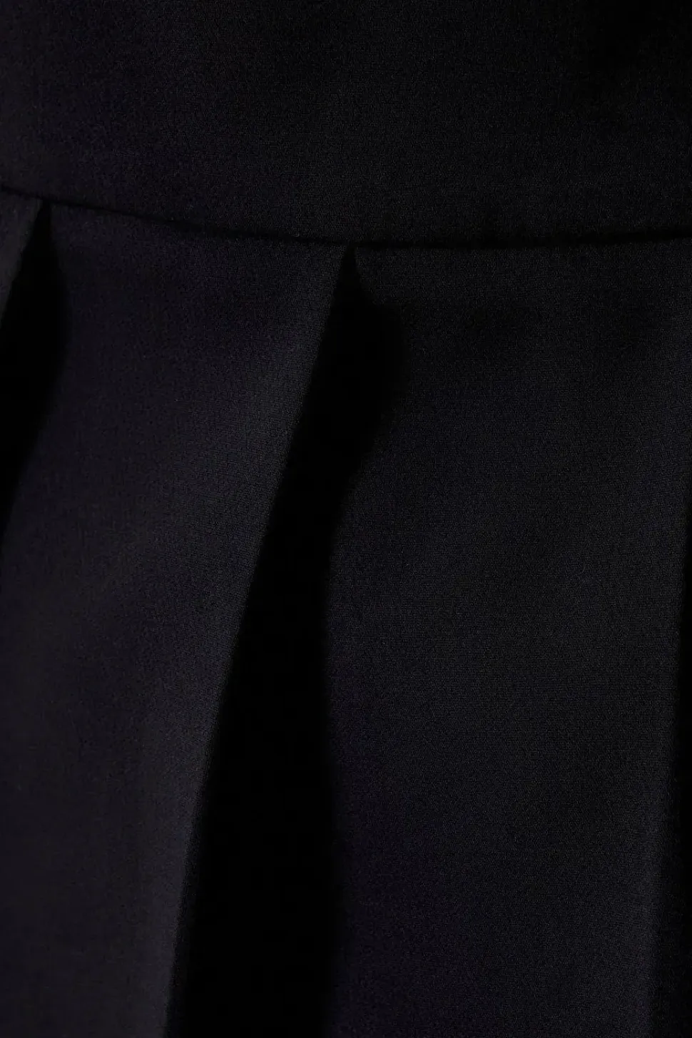 Premium Tailored Pleated Mini Skirt