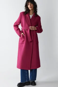 Premium Wool Look Tailored Coat