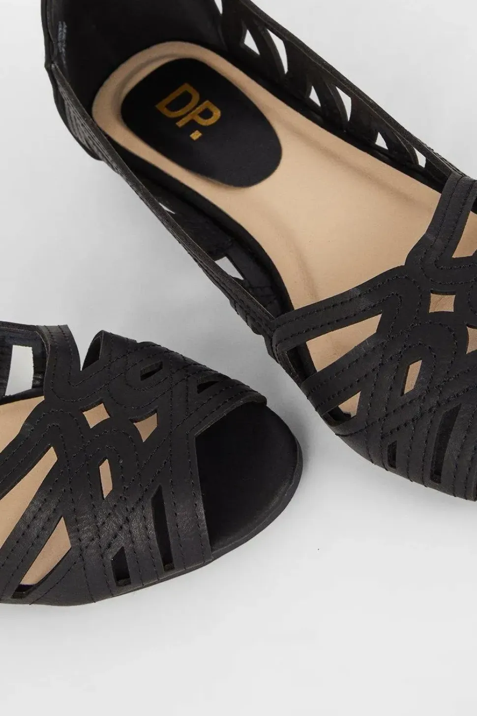 Prim Peep Toe Ballet Flats