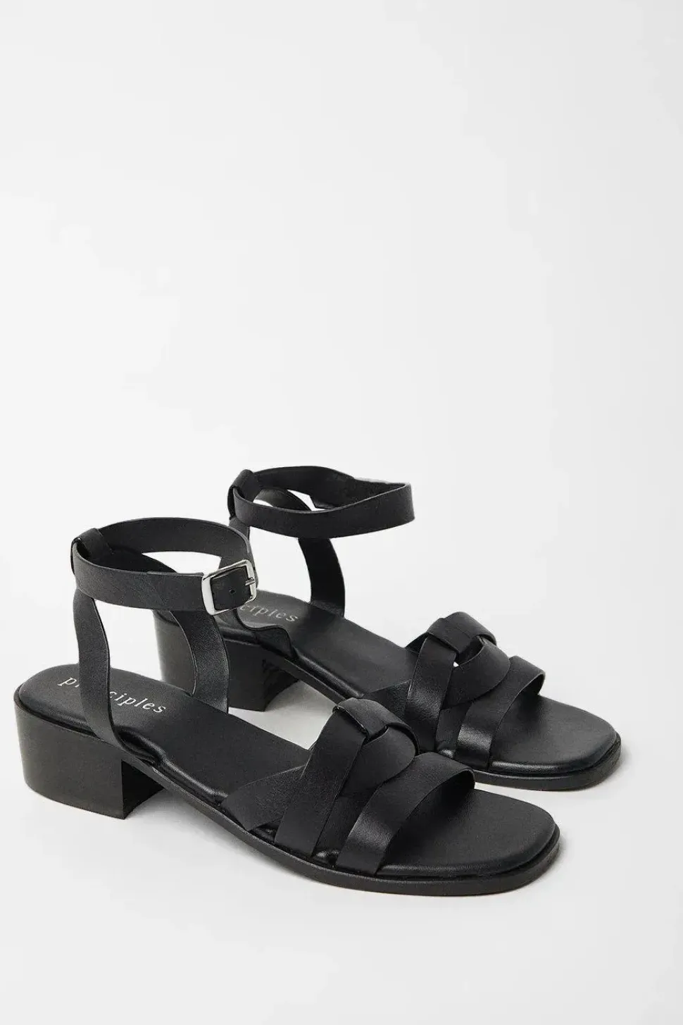 Principles: Fion Low Block Heeled Sandals