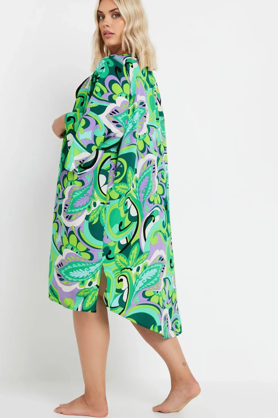 Printed Beach Kimono