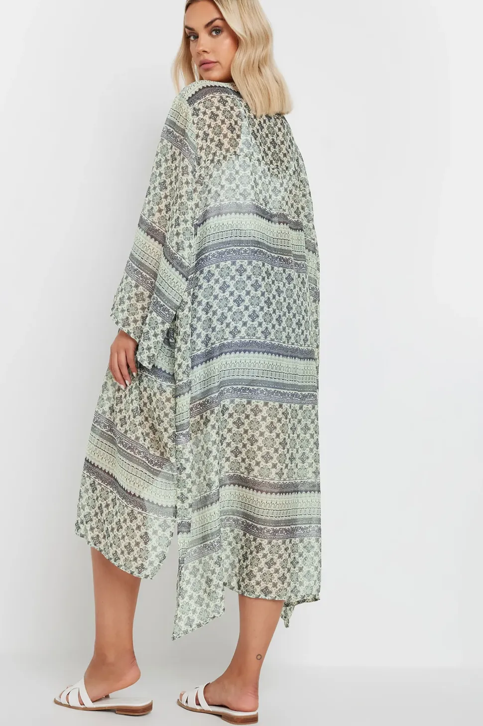 Printed Beach Kimono