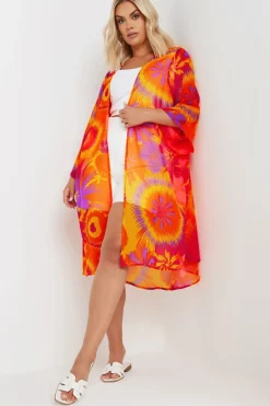 Printed Beach Kimono