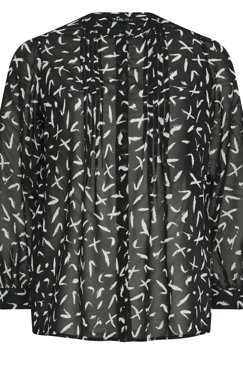 Printed Chiffon Blouse