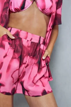 Printed Floaty Shorts