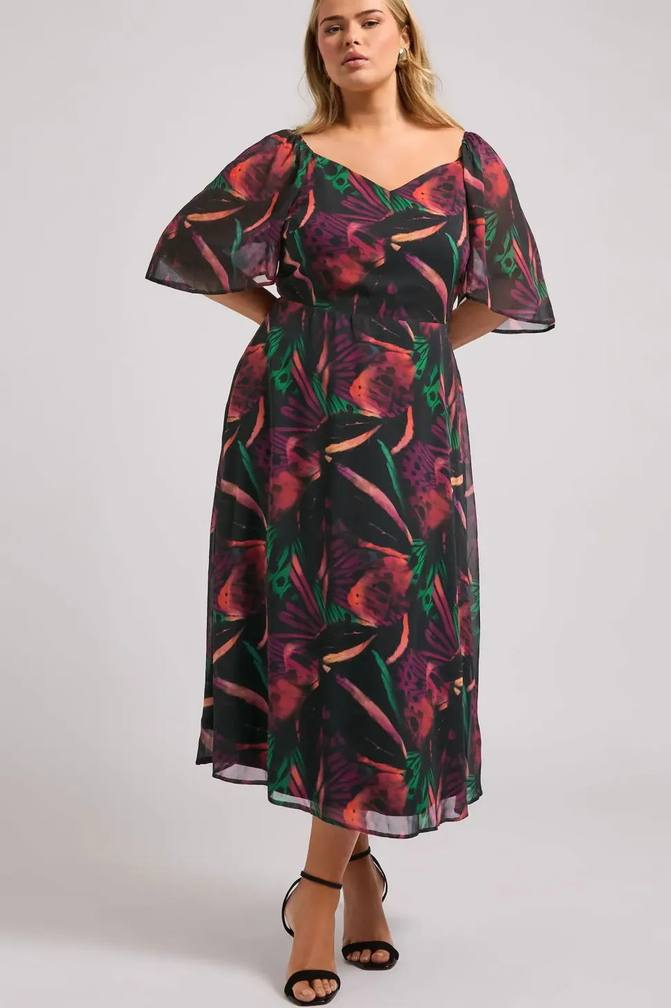 Printed Maxi Dress