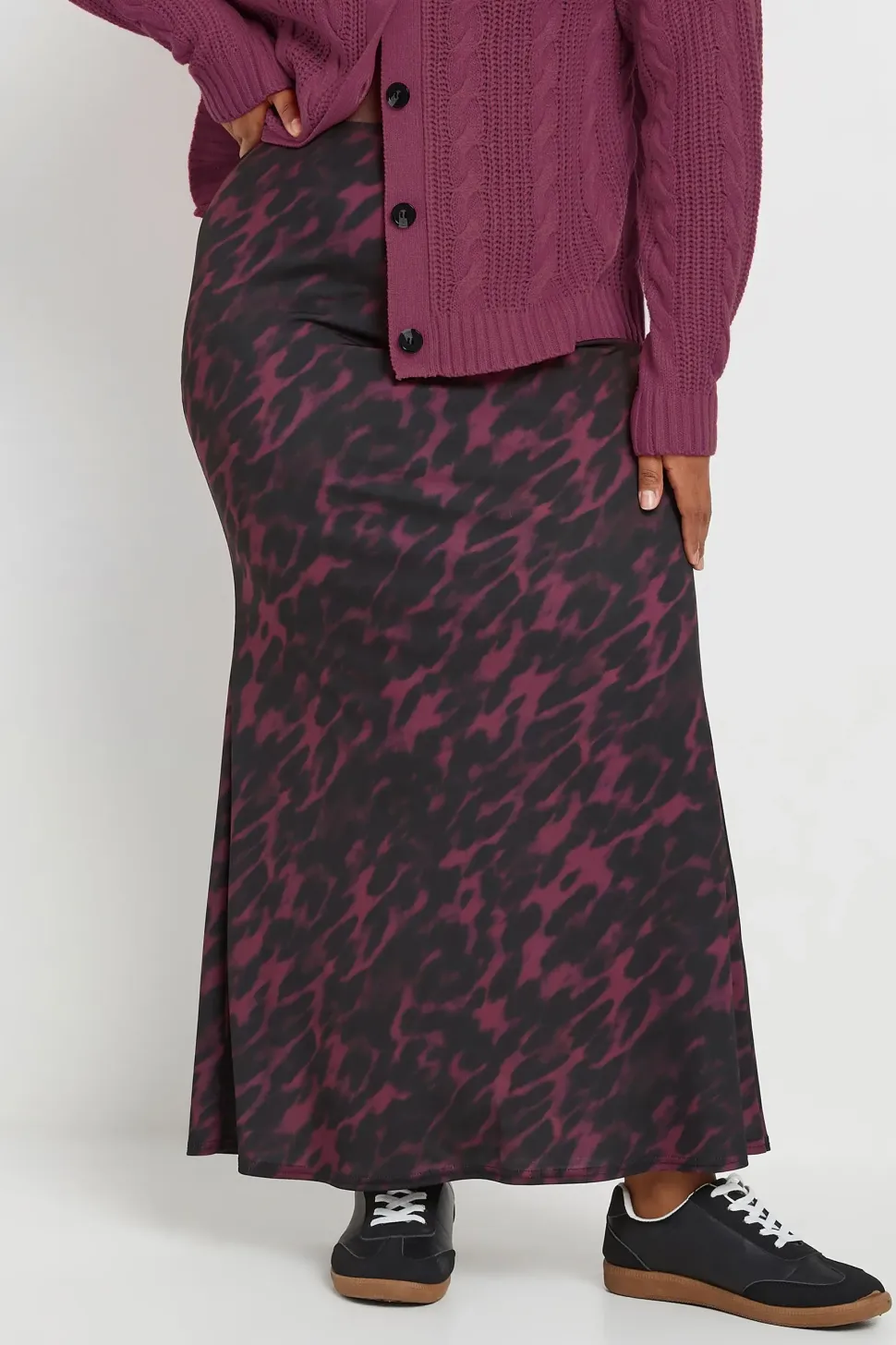 Printed Maxi Skirt