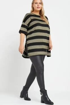 Printed Metallic Top