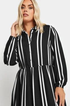 Printed Midi Shirt Dress