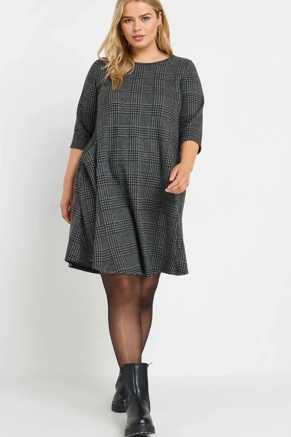 Printed Mini Dress