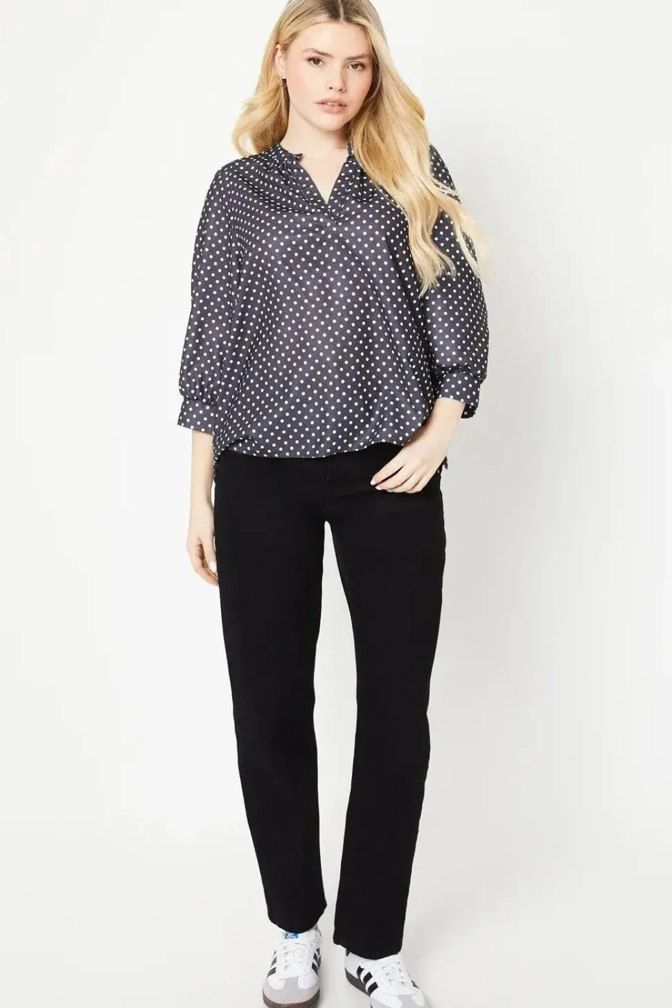 Printed Overhead Blouse