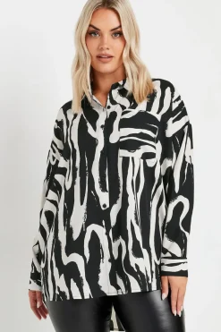 Printed Oversized Shirt