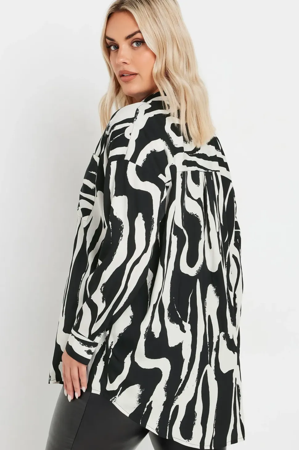 Printed Oversized Shirt