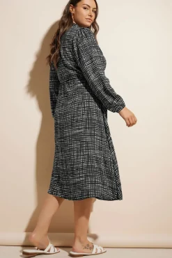 Printed Shirt Dress