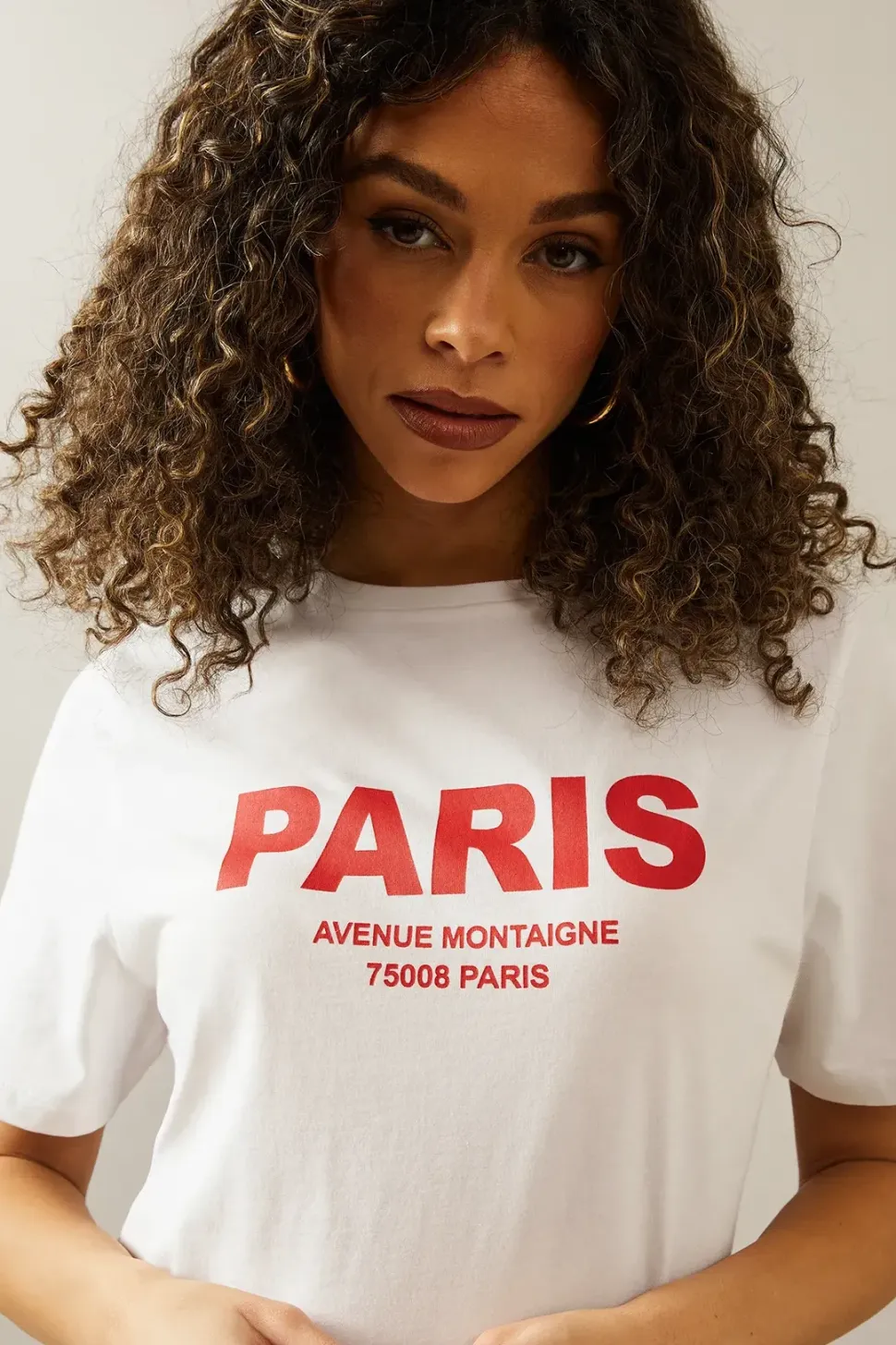 Printed Slogan Relaxed T-Shirt
