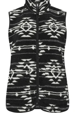 Printed Teddy Borg Gilet