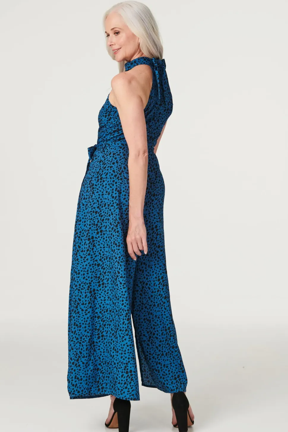 Printed Wide Leg Jumpsuit