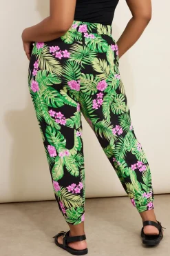 Print Harem Trousers