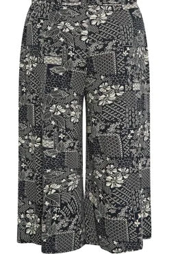 Print Midaxi Culottes