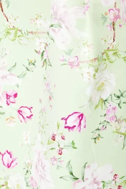 Print Ottoman Twill Maxi Skirt