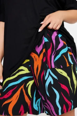 Print Paperbag Shorts
