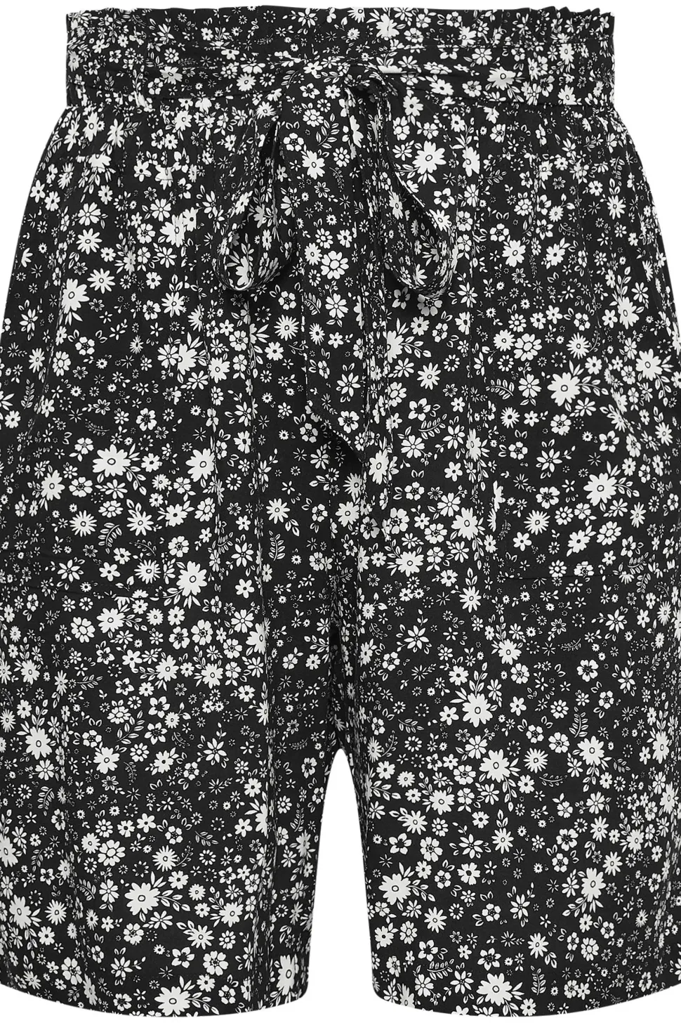 Print Paperbag Shorts