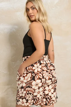 Print Woven Shorts