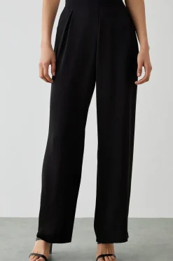 Pull On Wide Leg Trouser
