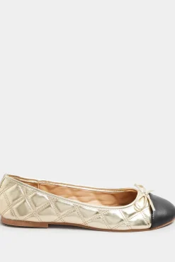 Quilted Ballet Pumps