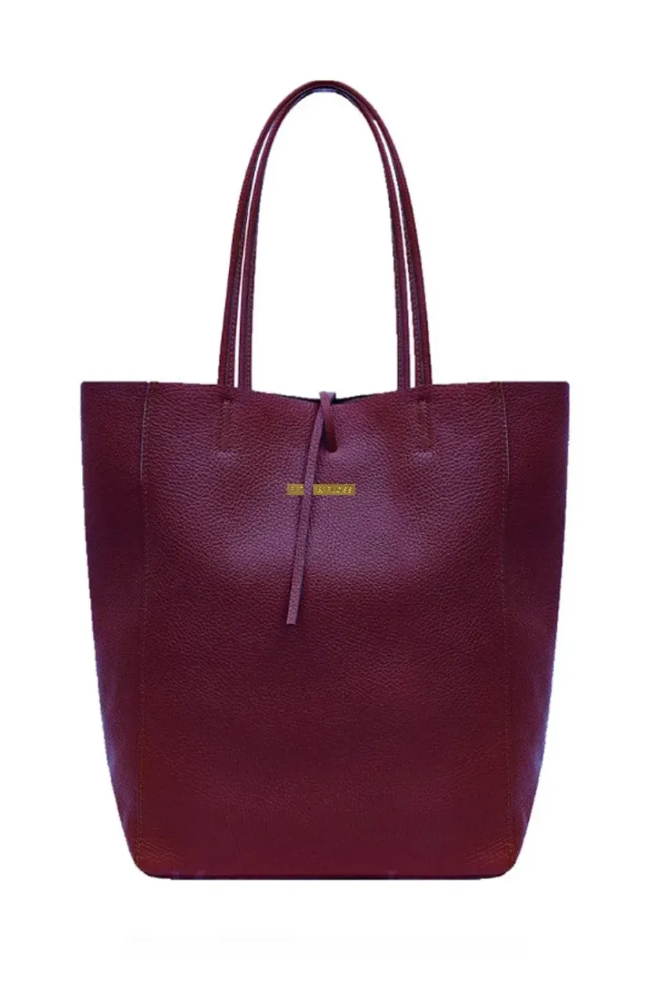 "Milan' Soft LeatherTote Bag