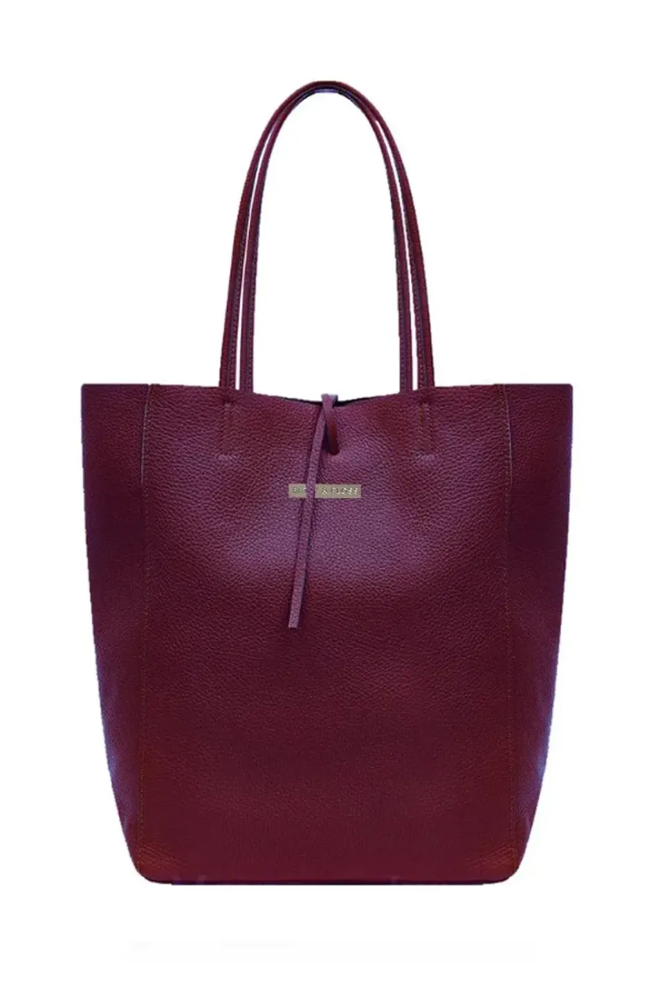 "Milan' Soft LeatherTote Bag
