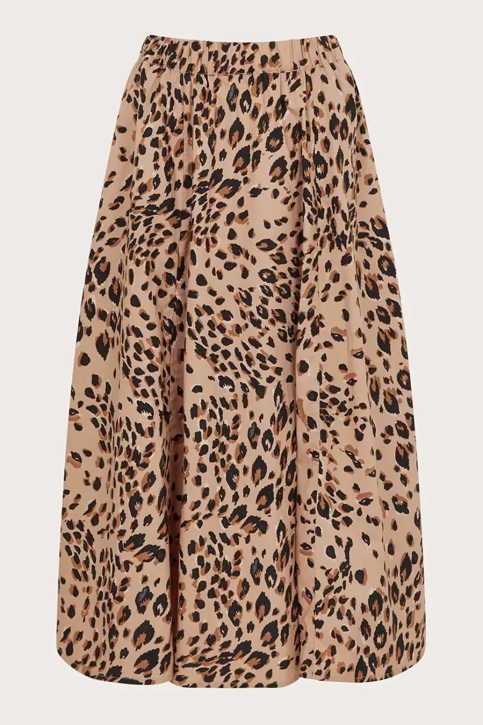 Raife Leopard Print Skirt