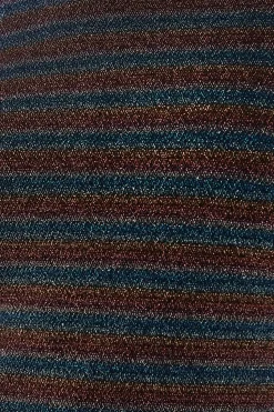 Rainbow Glitter Jersey Flute Sleeve Mini Dress