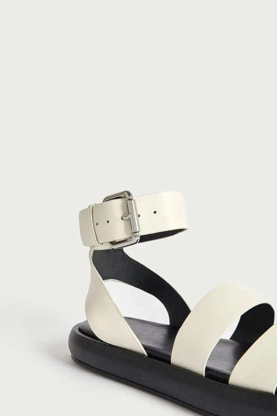 Real Leather Chunky Gladiator Sandal
