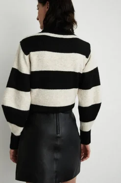 Real Leather Clean Pelmet Skirt