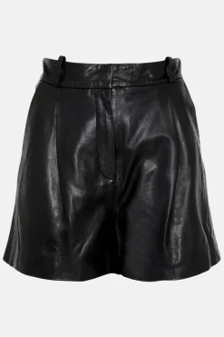 Real Leather Clean Short