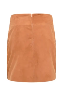 Real Suede Mini Skirt