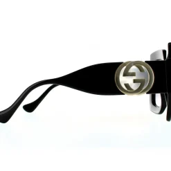 Rectangle Black Grey Gradient Sunglasses