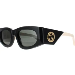 Rectangle Black with Ivory Grey GG1664S
