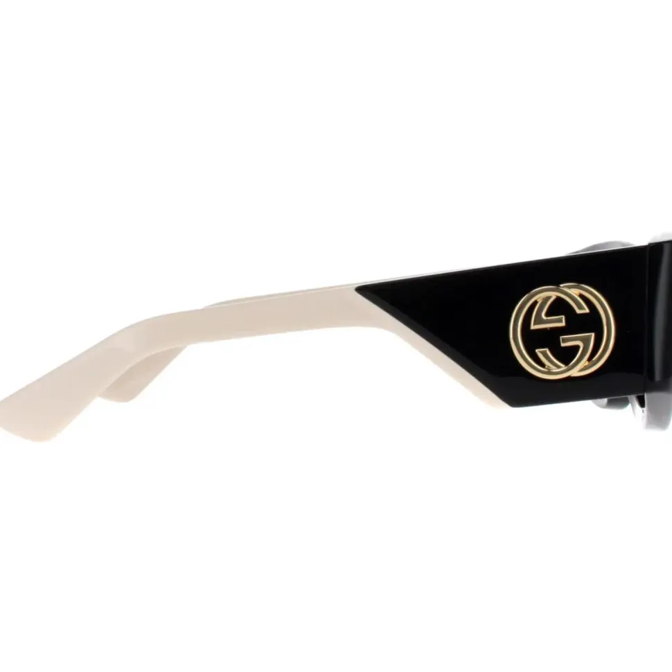 Rectangle Black with Ivory Grey GG1664S
